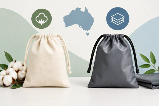 Cotton Pouches vs Nylon for Australian Retailers