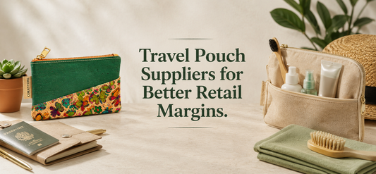 image for blog with title Travel Pouch Suppliers for Better Retail Margins