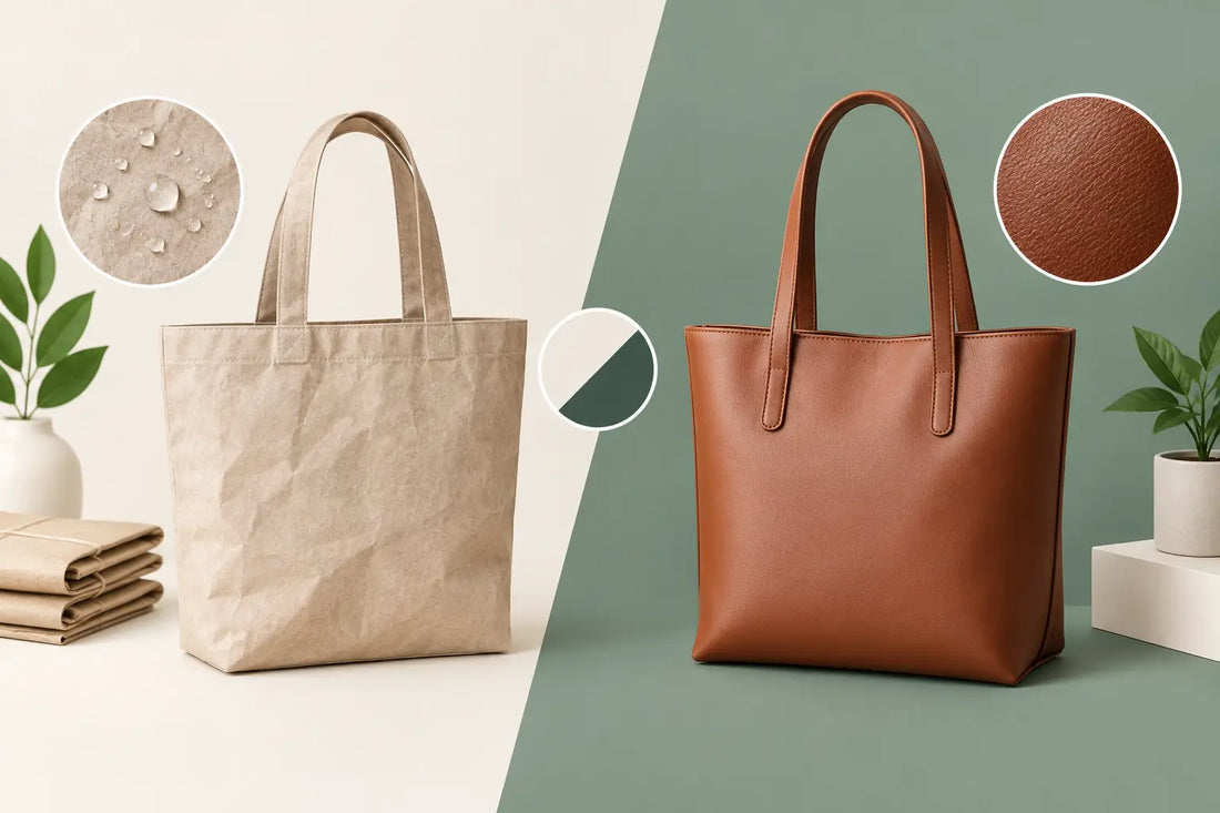 Washable Paper vs Faux Leather for Retailers