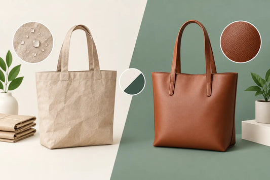 Washable Paper vs Faux Leather for Retailers