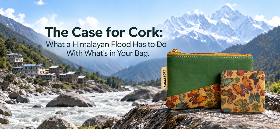 The Case for Cork: What a Himalayan Flood Has to Do With What's in Your Bag
