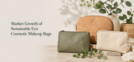 image for blog with title Market Growth Of Sustainable Eco Cosmetic Makeup Bags