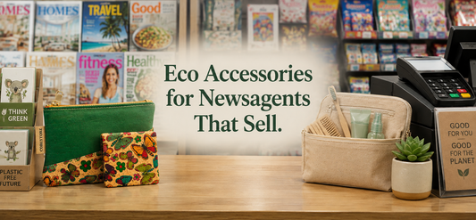 image for blog with title Eco Accessories for Newsagents That Sell