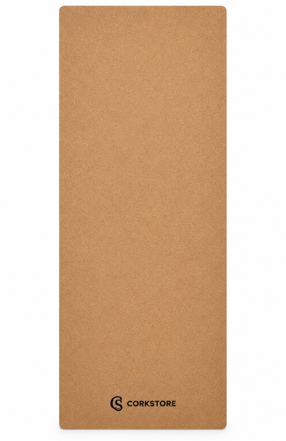 PAULA Cork Yoga Mat – Natural Rubber Base, 5mm