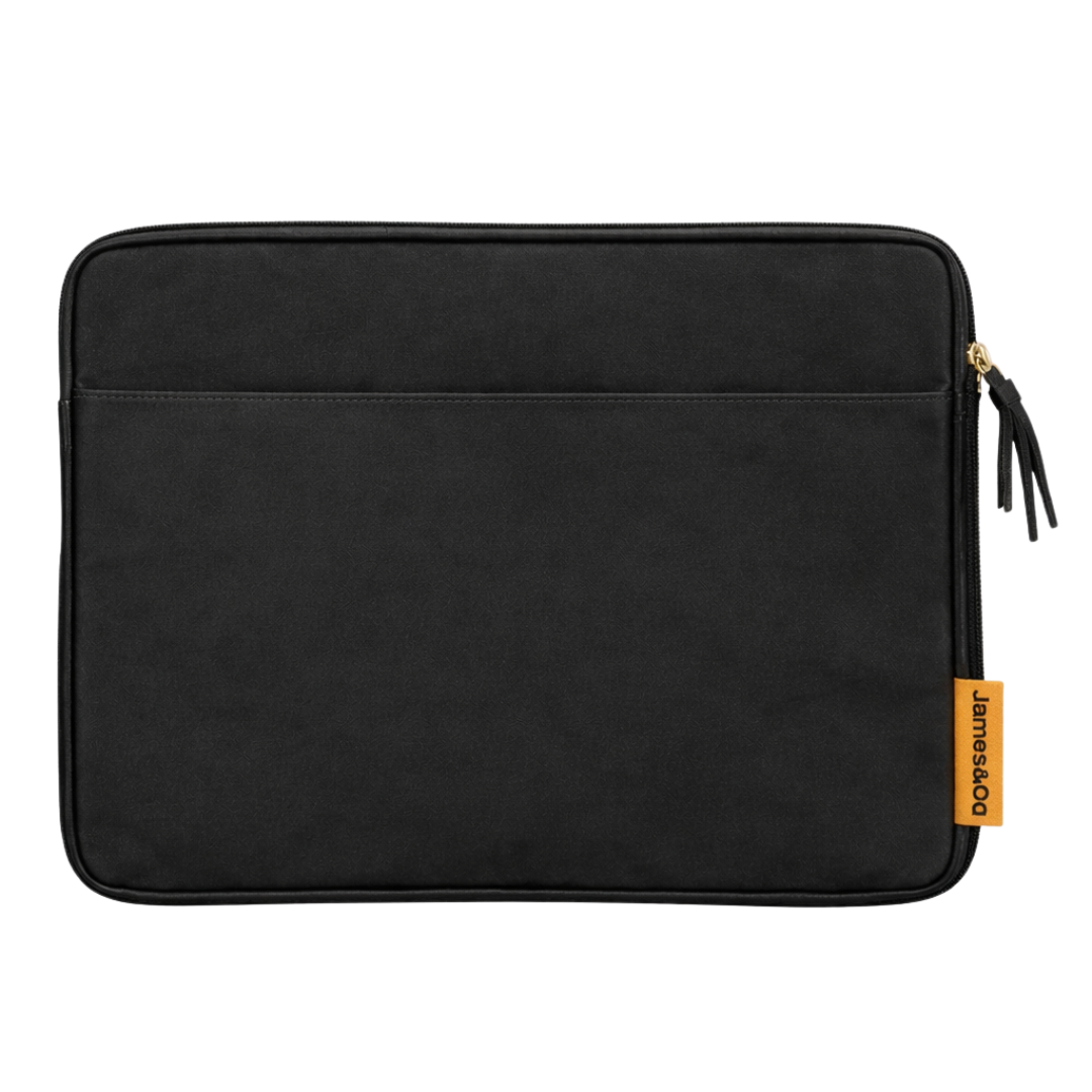 Laptop Sleeve Eco Washable Paper in Black BEV | Wholesale