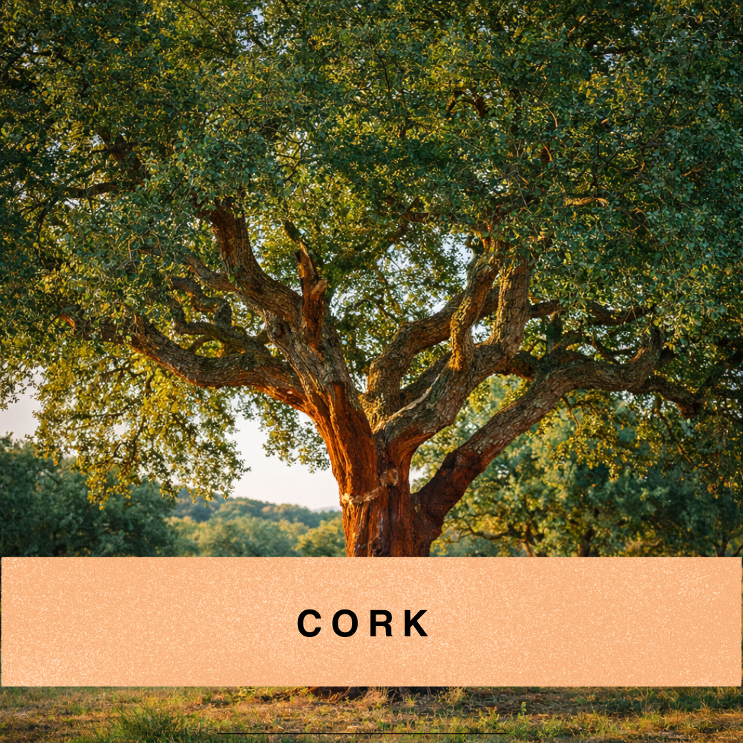 cork tree from which cork leather is made