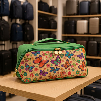 MARY Cork Toiletry Bag – Natural Travel Case